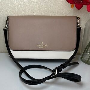 Kate Spade Leather Colorblock Crossbody Bag